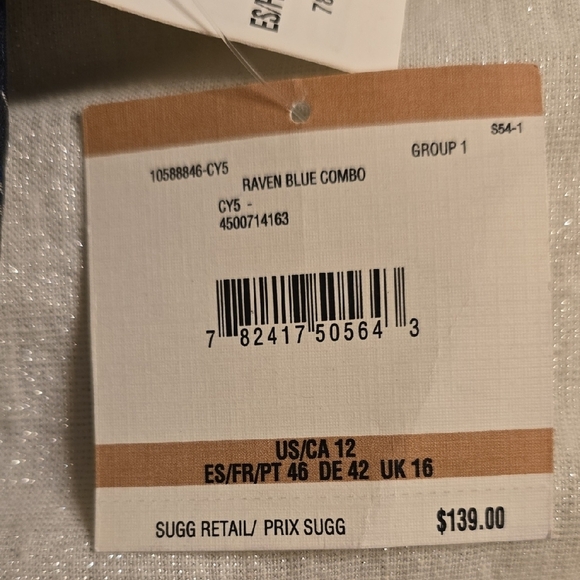 Anne Klein Blue and Black Patterned Mini Dress - Picture 9 of 16